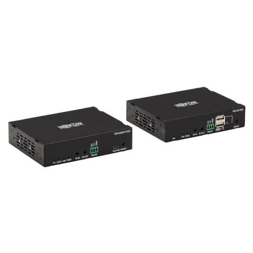 Tripp Lite B127E-1A1-HH HDMI over Cat6 Extender Kit with Power over Cable - 4K 60 Hz, 4:4:4, 328 ft. (100 m)