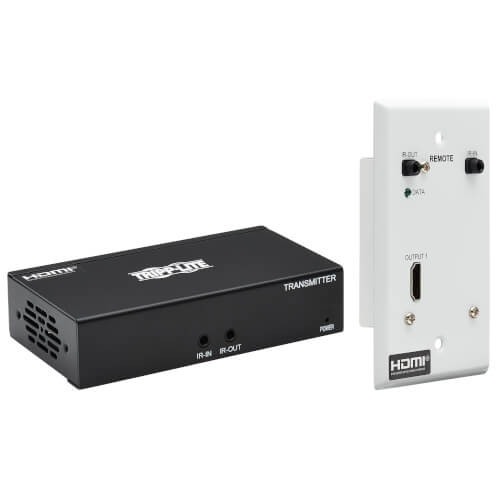Tripp Lite B127A-1A1-BHFH HDMI over Cat6 Extender Kit, Box Transmitter/Wall Plate Receiver
