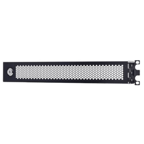 Tripp Lite SR1UCAGE Hinged Standoff Security Cage for Rack Equipment, 1U, Front