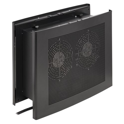 Tripp Lite SRCLOSETFAN Network Closet Exhaust Fan, 475 CFM, NEMA 5-15P Input, Black
