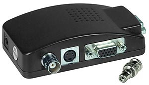 NTI BNCSV-VGA-CNVTR BNC + S-Video to VGA Converter