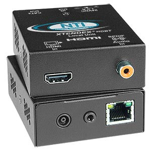 NTI st-c6hd-hdbt HDMI HDBase-T Extender with IR via One CATx to 600 feet