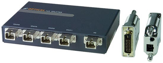 NTI st-1fodvi-r-sc DVI Extender Receiver via One SC Fiber Optic Cable to 3,280 feet