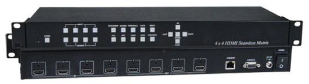 NTI splitmux-4x4-hdvwc 4x4 HDMI Multiviewer / Video Matrix Switch / Video Wall Processor