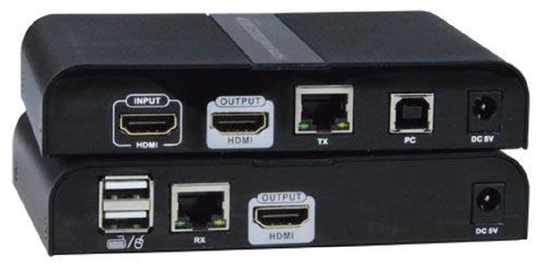NTI st-ipusb4k-r-lcau Low-Cost 4K HDMI USB KVM Extender Over IP, Receiver Only, AS/NZS 3112