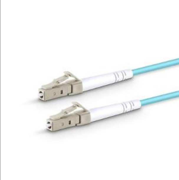 NTI FIBER-S-LCLC-50G-50M-PLNM Simplex 50-micron OM3 Multimode LC to LC Plenum Fiber Optic Cable