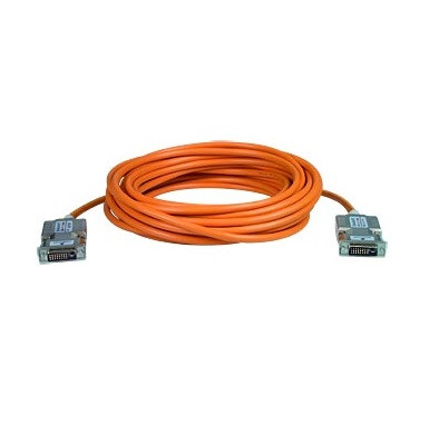 NTI DVI-FO-65-MM DVI-D Optical Fiber Extension Cables, Male to Male, 65 feet