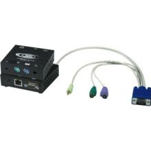 NTI ST-C5KVMA-300 VGA PS/2 KVM Extender with Audio via CATx to 300 feet