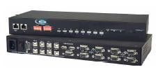 NTI UNIMUX-USBV-8O 8-Port VGA USB KVM Switch with OSD