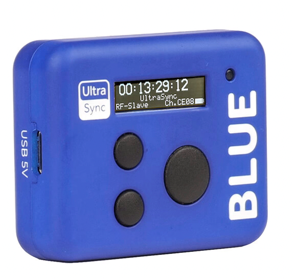 ATOMOS ATOMSYBL01-US UltraSync BLUE Wireless Timecode Sync for AtomX SYNC and Ninja
