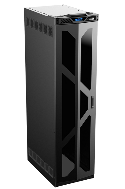 Atlas TT45-35P Texas Tough 45RU 35inch Deep Rack with Acrylic Door