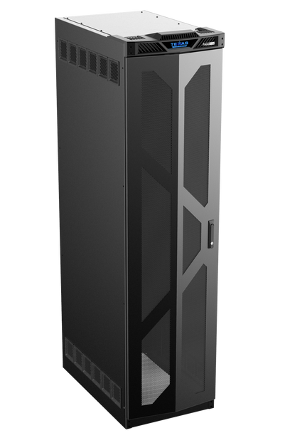 Atlas TT45-35V Texas Tough 45RU 35inch Deep Rack with Perforated Door