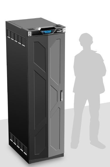 Atlas TT40-30S Texas Tough 40RU 30inch Deep Rack with Solid Door