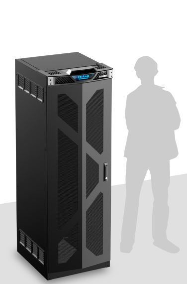 Atlas TT35-25V Texas Tough 35RU 25inch Deep Rack with Perforated Door