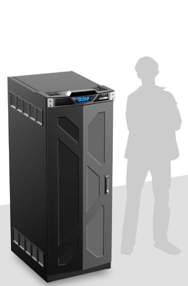 Atlas TT30-30S Texas Tough 30RU 30inch Deep Rack with Solid Door