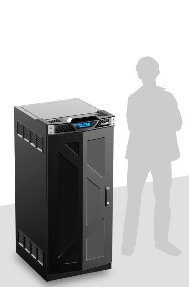 Atlas TT25-25S Texas Tough 25RU 25inch Deep Rack with Solid Door