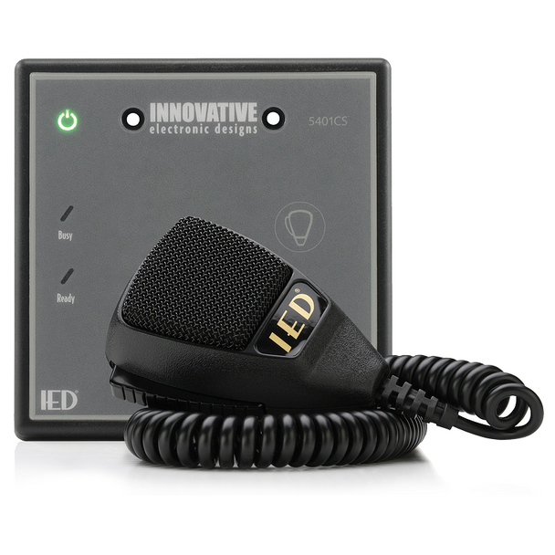 Atlas IED5401CS-H Globalcom 5400 Series PTT Only Programmable Digital Microphone Station