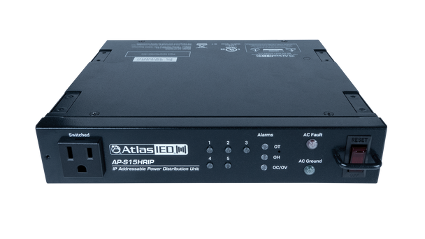 Atlas AP-S15HRIP 1/2 rack IP addressable Power Distribution Unit