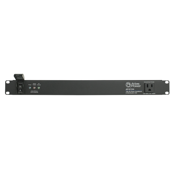 Atlas AP-S15A 15A Power Conditioner and Distribution Unit with IEC Power Cord