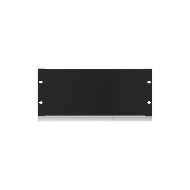 Atlas SPR3-HR 9.75 inch Blank 3 RU Recessed Half Width Rack Panel