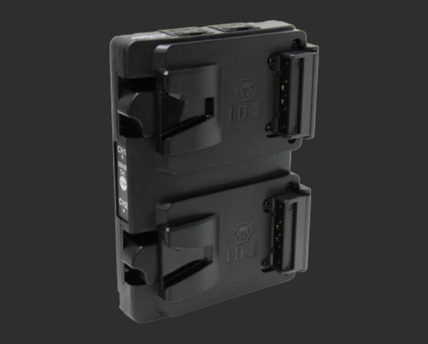 IDX A-Vmicro2 Micro 2ch Hot swap V-Mount Adapter Plate w/ 2x D-Tap & USB-C