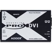 Adder X-DVIPRO-MS2-US AdderLink XDVI. USB & Dual Head Single Link DVI KVMA CATx Extender 50 Mtr