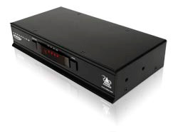 Adder AV4PRO-DVI-US AdderView Pro: 4 port - USB 2.0, DVI and audio KVM switch