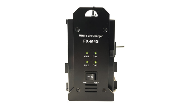 FXLion FX-M4S 4-CH V-Mount Battery Charger