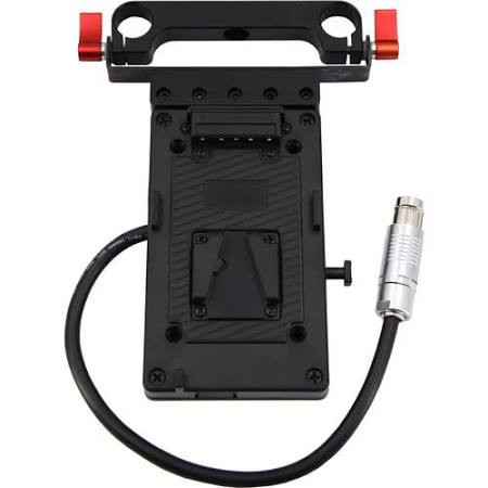 FXLion FX-BP-R19D V-lock Plate Adapter for Arri LF Camera with 19mm rod, D-Tap