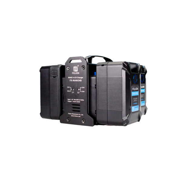 FXLion NANO4S NANO Quad Charger V-Mount