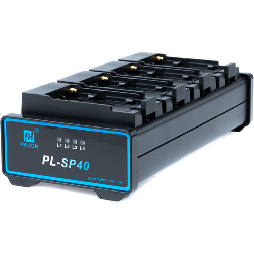 FXLion PL-SP40 4 Channel Charger for Select Batteries