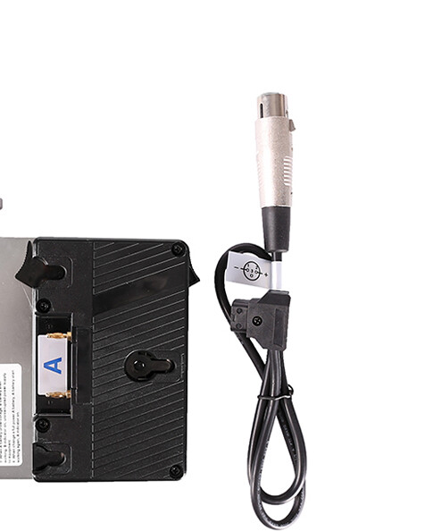 FXLion FX-2AN-KC UPS Power Supply Plate Adapter for LED Lights (Dual Gold Mount)