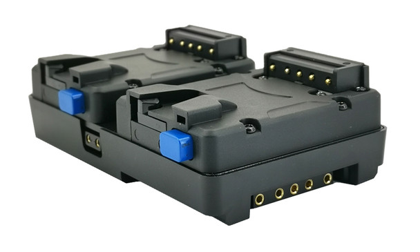 FXLion NANOL2S  Dual V-Mount Plate to Standard Size V-Mount Plate For Nano Series Batteries