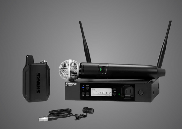 SHURE GLXD124R+/85-Z3 | GLXD124R+/85/SM58 COMBO SYSTEM