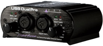 ART USBDUALPREPS DUAL PREAMP W/USB PROJECT SERIES