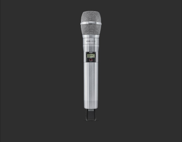 Shure ADX2FD/K9N-G57 Handheld Wireless Microphone Transmitter with KSM9 Capsule, Nickel