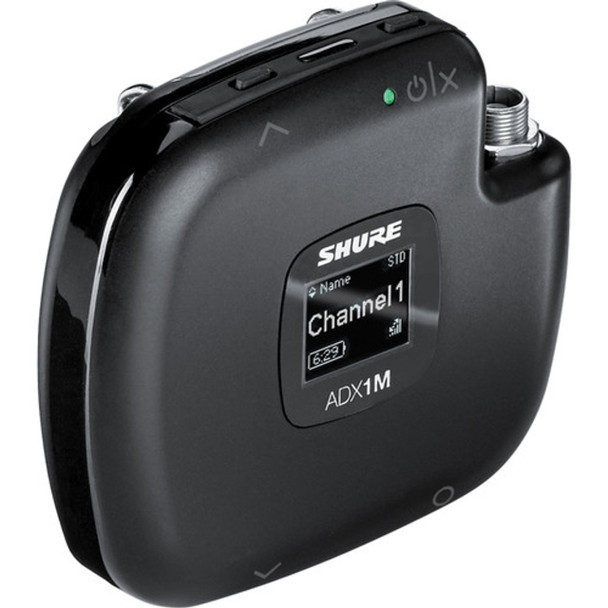 Shure ADX1M-X55 Digital Micro Bodypack Wireless Transmitter (X55: 941 to 960 MHz)