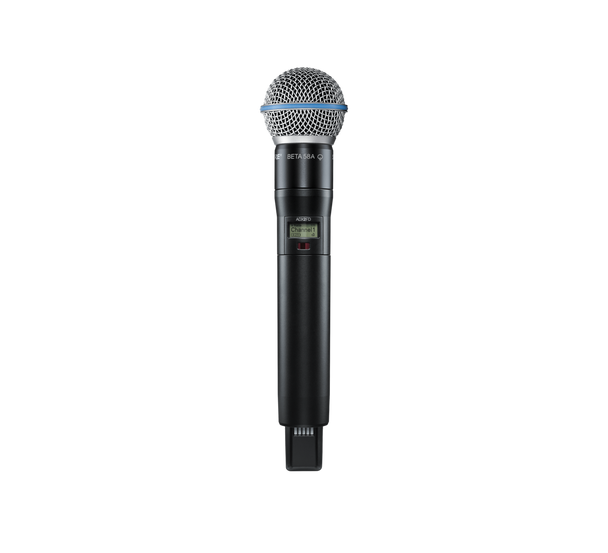 Shure ADX2FD/B58-G57 Wireless Mic w/ Beta 58A Supercardioid Dynamic Capsule