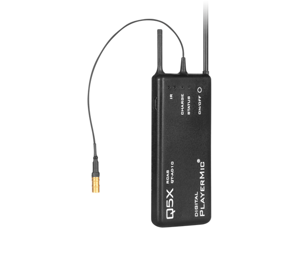 Shure QTAD10PS-G57 Q5X PlayerMic Flexible Bodypack Transmitter