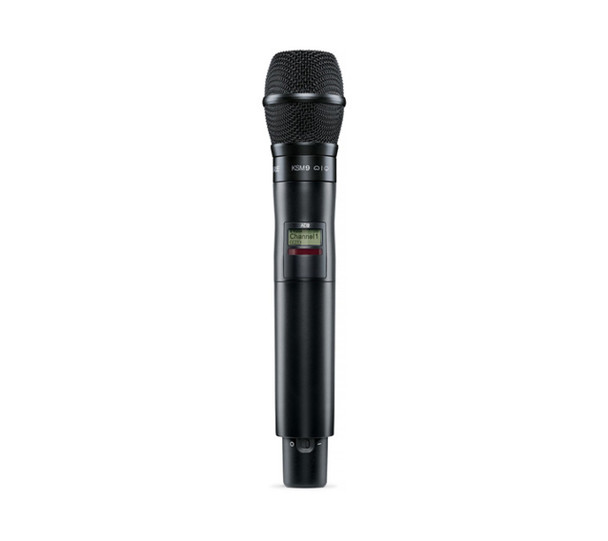 Shure AD2/K9B-X55 Axient Digital Handheld Transmitter with KSM9B Mic Capsule, Black