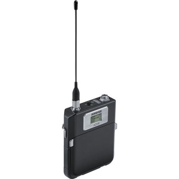 Shure ADX1LEMO3-G57 Digital Wireless Bodypack Transmitter with LEMO3 (G57: 470 to 608 MHz)