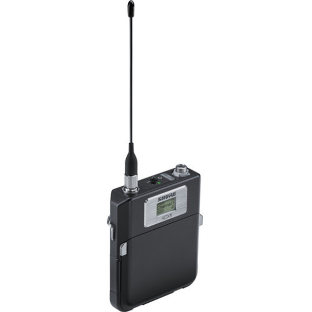 Shure ADX1LEMO3-X55 Digital Wireless Bodypack Transmitter with LEMO3 (X55: 941 to 960 MHz)