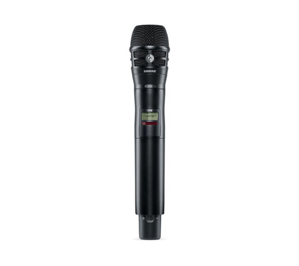 Shure AD2/K8B-X55 Axient Digital Handheld Transmitter with KSM8B Mic Capsule, Black
