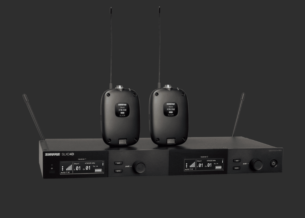 Shure SLXD14D-H55 Dual Wireless Bodypack System
