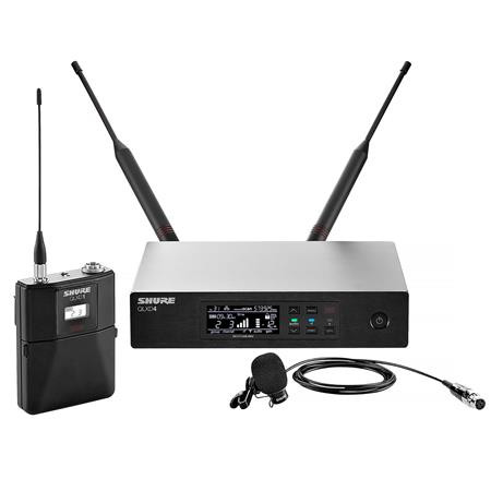 Shure QLXD14/85-J50A Lavalier Wireless Microphone System, Includes QLXD4 Receiver