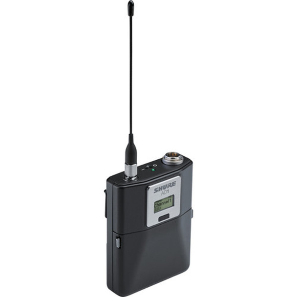 Shure AD1-G57 Wireless Bodypack Transmitter with TA4 (470-616 MHZ)