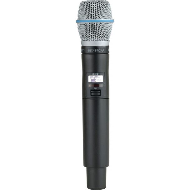Shure ULXD2/B87C-X52 Handheld Wireless Transmitter (X52, 902-928 MHz)