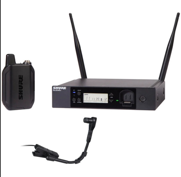 Shure GLXD14R+/B98-Z3 Wireless System With BETA98H