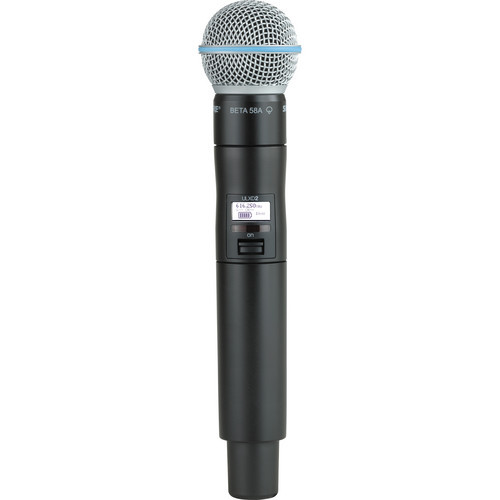 Shure ULXD2/B58-G50 Handheld Transmitter with Beta 58A Microphone Capsule (G50)