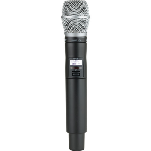 Shure ULXD2/SM86-V50 VHF Handheld Transmitter with SM86 Microphone Capsule (V50)